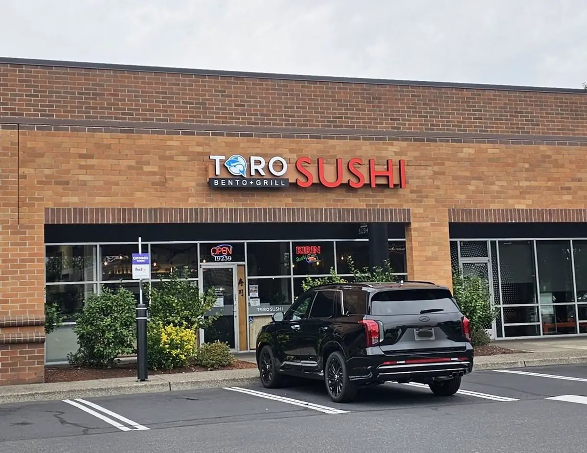 The Toro Sushi storefront on SW Martinazzi Avenue
